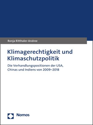 cover image of Klimagerechtigkeit und Klimaschutzpolitik